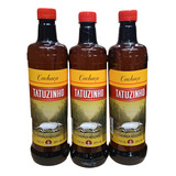 Kit 3 Cachaça Tatuzinho Garrafa 700ml Pet Tradicional