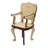 Kit 3 Cadeirinha Mdf