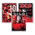 Kit 3 Cadernos C/d 1 Matéria Zico 80fls Time Flamengo Pôster