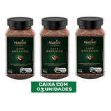 Kit 3 Café Orgânico Native Liofilizado Instantâneo 3x90g
