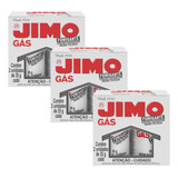 Kit 3 Caixa Jimo Gás Dedetizador Inseticida 6 Tubos De 35g