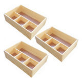 Kit 3 Caixa Para