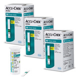 Kit 3 Caixas Accu chek Active Com 150 Tiras Promoção
