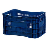 Kit 3 Caixas Agrícola Hortifruti Mercado 47 Litros Vazado