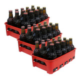 Kit 3 Caixas Engradado Cerveja 300ml P 15 Garrafas Aazul