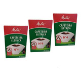 Kit 3 Caixas Filtro Papel Cafeteira Melitta N 4 30 Un