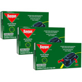 Kit 3 Caixas Isca Baygon Mata Baratas Total De 18 Iscas