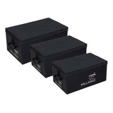 Kit 3 Caixas Para Salto Pliométrico Crossfit Kallango