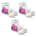 Kit 3 Caixas Sabonete Sensi Leite De Amêndoas 5x80g Jequiti