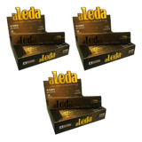 Kit 3 Caixas Seda Aleda Ouro Brown King Size Grande Barato