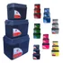 Kit 3 Caixas Térmicas 30l/15l/7,5l Cooler Unitermi Com Alça Cor Preto