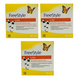 Kit 3 Caixas Tiras Freestyle Lite 50 Unidades Cor Sem Cor