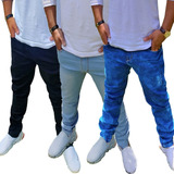 Kit 3 Calca Jeans