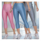 Kit 3 Calca Legging