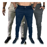 Kit 3 Calca Masculina
