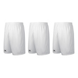 Kit 3 Calção Bermuda X Juvenil Dryone Futebol Treino Penalty