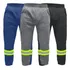 Kit 3 Calças De Uniformes Cores Variadas Com Faixa Refletiva