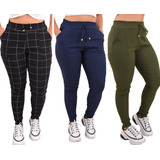 Kit 3 Calcas Feminina