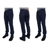 Kit 3 Calças Jeans Masculina Trabalho Reforçada C Elastano