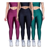 Kit 3 Calcas Legging