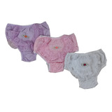 Kit 3 Calcinha Bunda