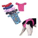 Kit 3 Calcinha Higiênica Cio Pós Cirurgico Cachorra Pet G