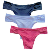 Kit 3 Calcinhas Tanga
