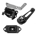Kit 3 Calço Coxim Motor Cambio Nissan March 1 6 2012 A 2016