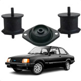 Kit 3 Calço Coxim Motor E Câmbio Chevette Chevy Marajo Opala