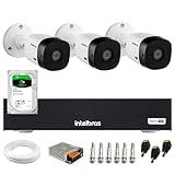 Kit 3 Câmeras Intelbras VHD 1530