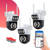 Kit 3 Cameras Ip