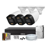 Kit 3 Cameras Seguranca