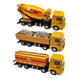 Kit 3 Caminhao Construcao
