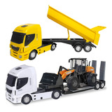 Kit 3 Caminhoes Construcao
