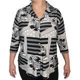 Kit 3 Camisa Feminina