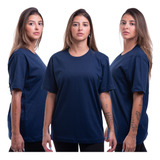 Kit 3 Camisa Lisa