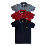 Kit 3 Camisa Masculina