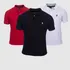 Kit 3 Camisa Polo Frete Grátis Na Compra 2 Kits