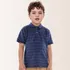 Kit 3 Camisa Polo Infantil Masculina Listrada Gola Barata