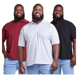 Kit 3 Camisa Polo