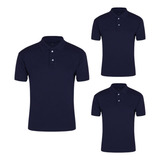 Kit 3 Camisa Polo