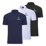 Kit 3 Camisa Polo