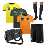Kit 3 Camisas Arbitro Futebol