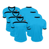 Kit 3 Camisas Arbitro Futebol Futsal