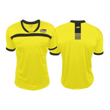 Kit 3 Camisas Arbitro Futebol Short Meião