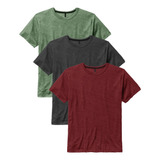Kit 3 Camisas Camisetas
