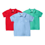 Kit 3 Camisas Infantis