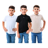 Kit 3 Camisas Infantis