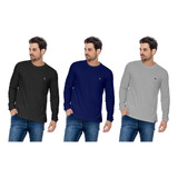 camisas manga longa algodao atacado