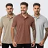 Kit 3 Camisas Masculinas Polo Piquet Casual Alta Qualidade